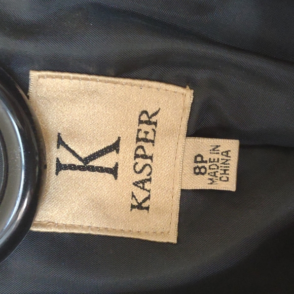 NWT BRAND NEW gorgeous Kasper animal print blazer/jacket size 8P! - Picture 2 of 7